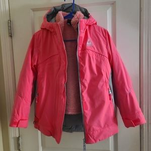 Girls Gerry Orastretch 3 in 1 Waterproof Jacket